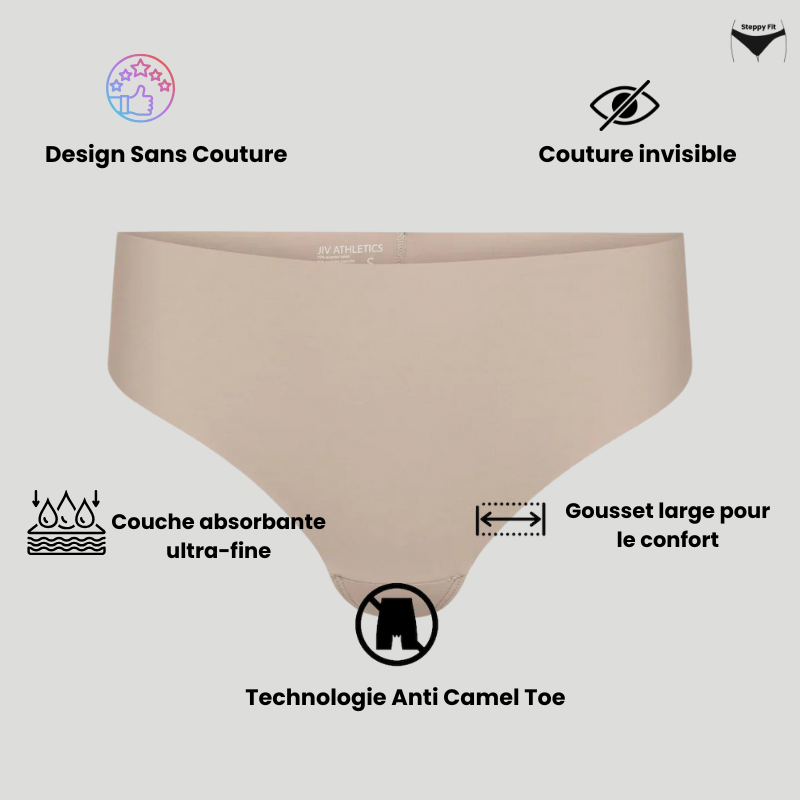 Tanga Échancrée - Effet Invisible x3