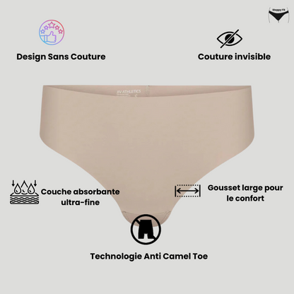 Tanga Échancrée - Effet Invisible x3